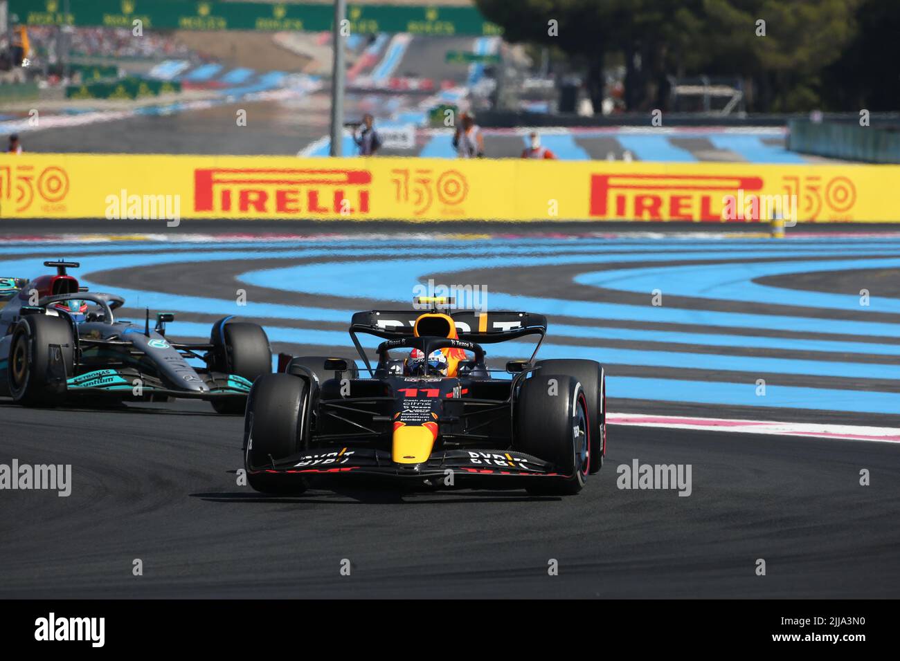 jul 24 2022 Le Castellet, France - F1 2022 France GP - Race - Sergio ...