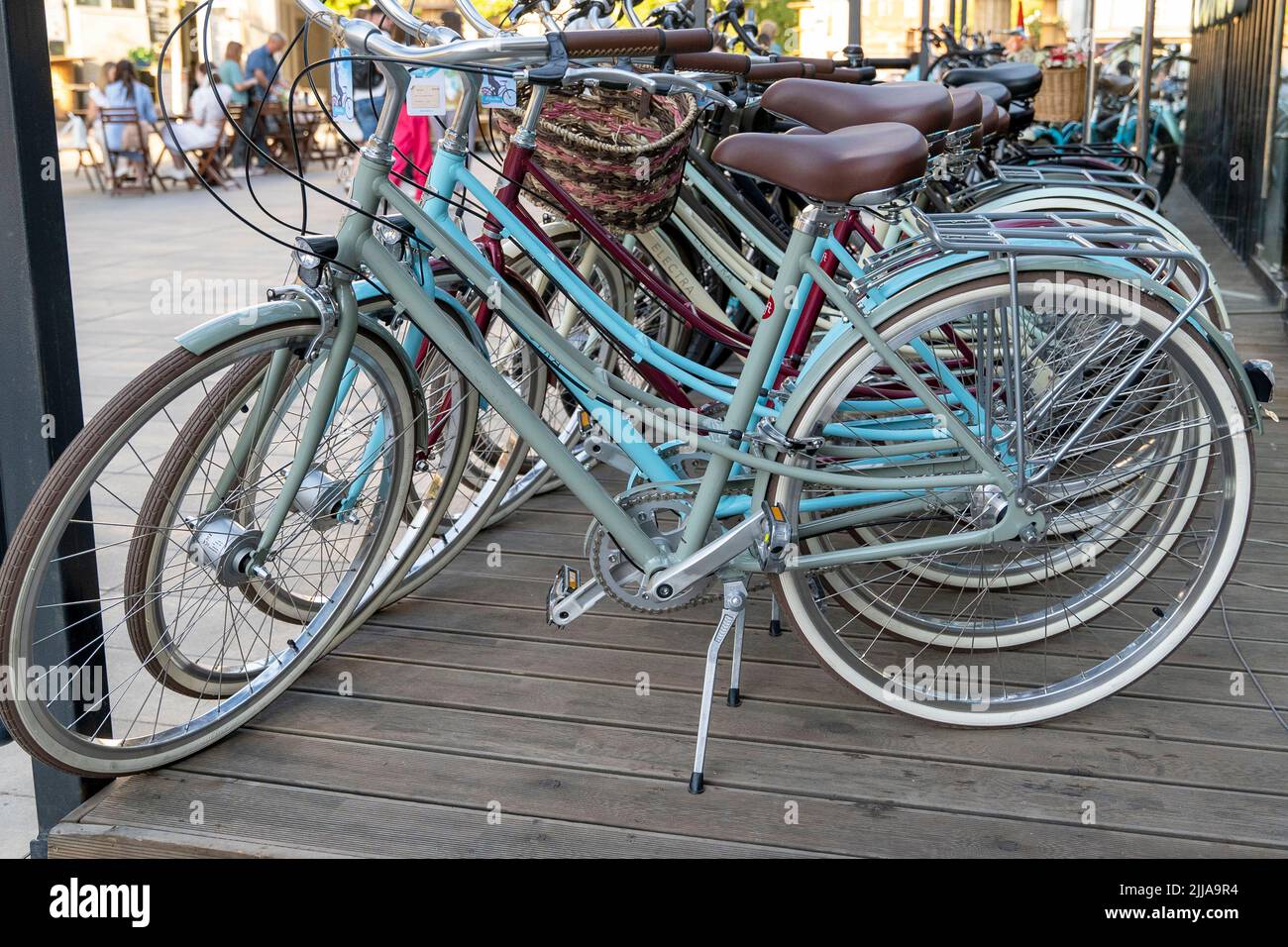 SAINT PETERSBURG, RUSSIA JUNE 30, 2022 Electra bicycles for sale