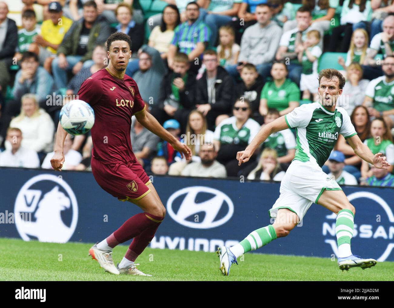 Soccer - Pre Season Friendly - Burnley v Celta Vigo - Turf Moor. Jason  Shackell, Burnley Stock Photo - Alamy