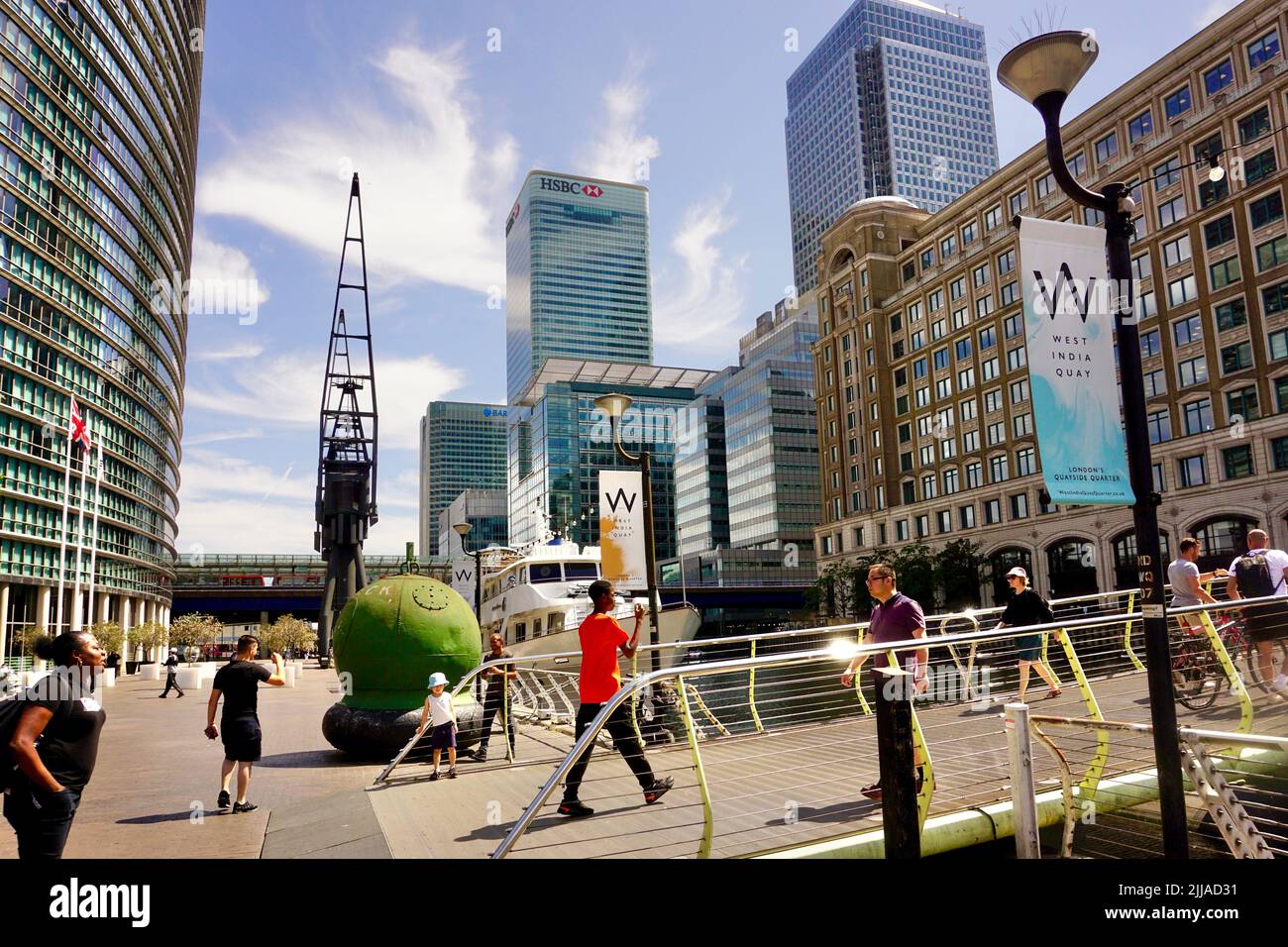Canary Wharf, London, United Kingdom Stock Photo