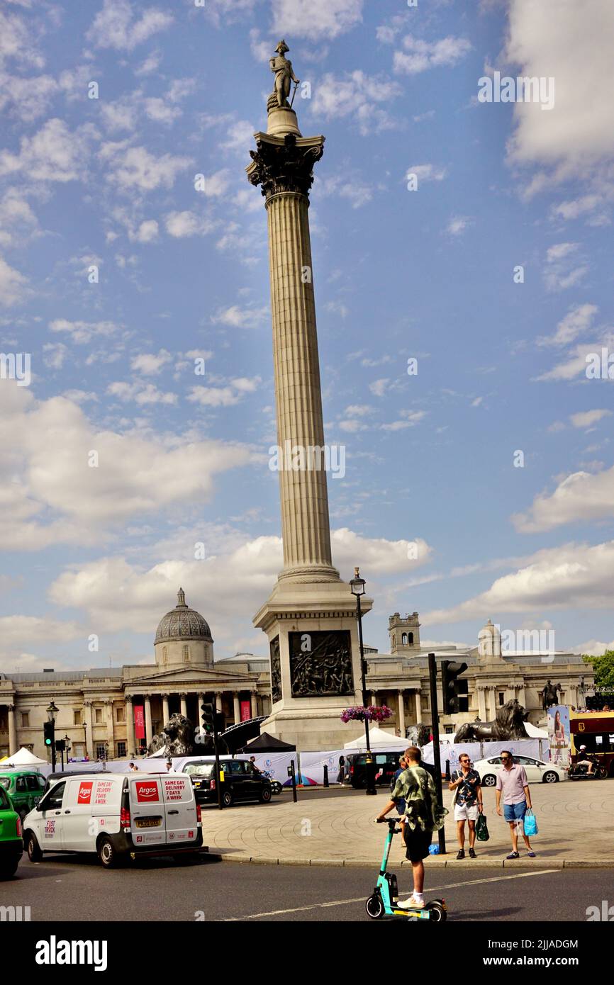 Trafalgar Square, London, United Kingdom Stock Photo