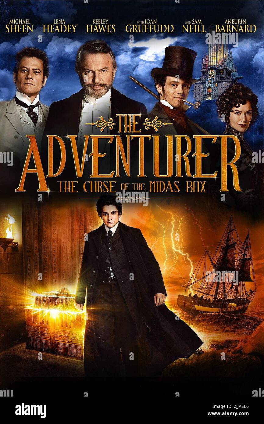 MOVIE POSTER THE ADVENTURER THE CURSE OF THE MIDAS BOX 2013
