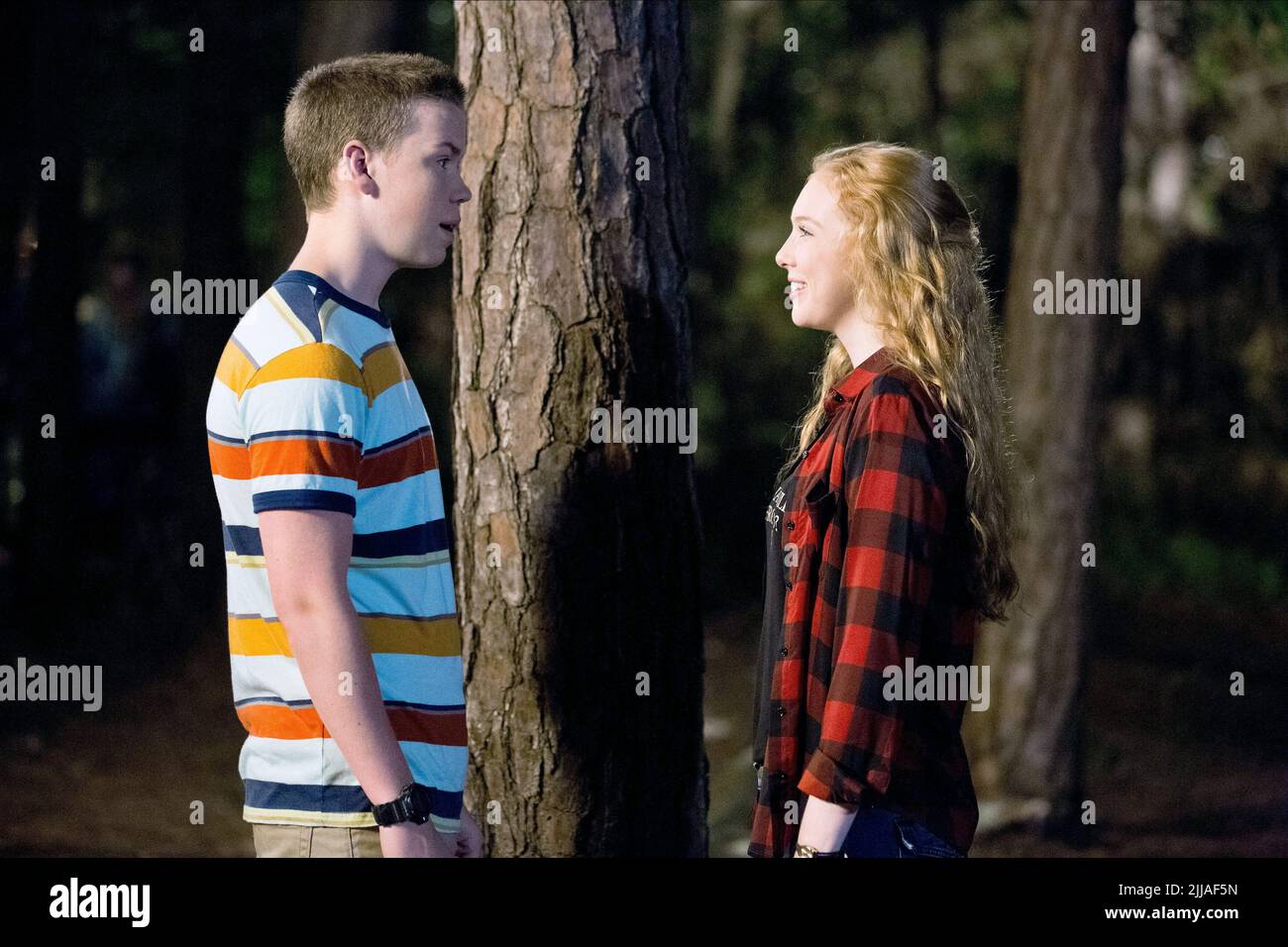 WILL POULTER, MOLLY C. QUINN, WE'RE THE MILLERS, 2013 Stock Photo