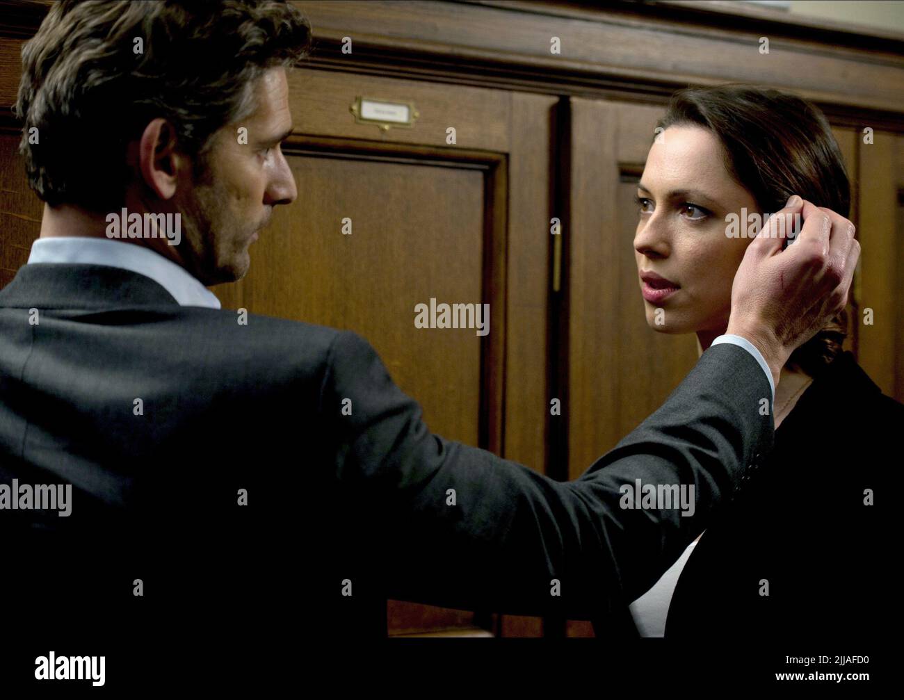 ERIC BANA, REBECCA HALL, CLOSED CIRCUIT, 2013 Stock Photo