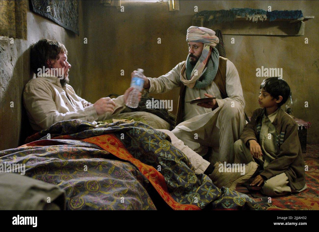 MARK WAHLBERG, ALI SULIMAN, ROHAN CHAND, LONE SURVIVOR, 2013 Stock Photo