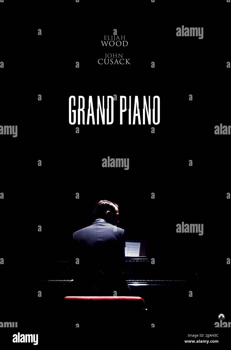 ELIJAH WOOD POSTER, GRAND PIANO, 2013 Stock Photo Alamy