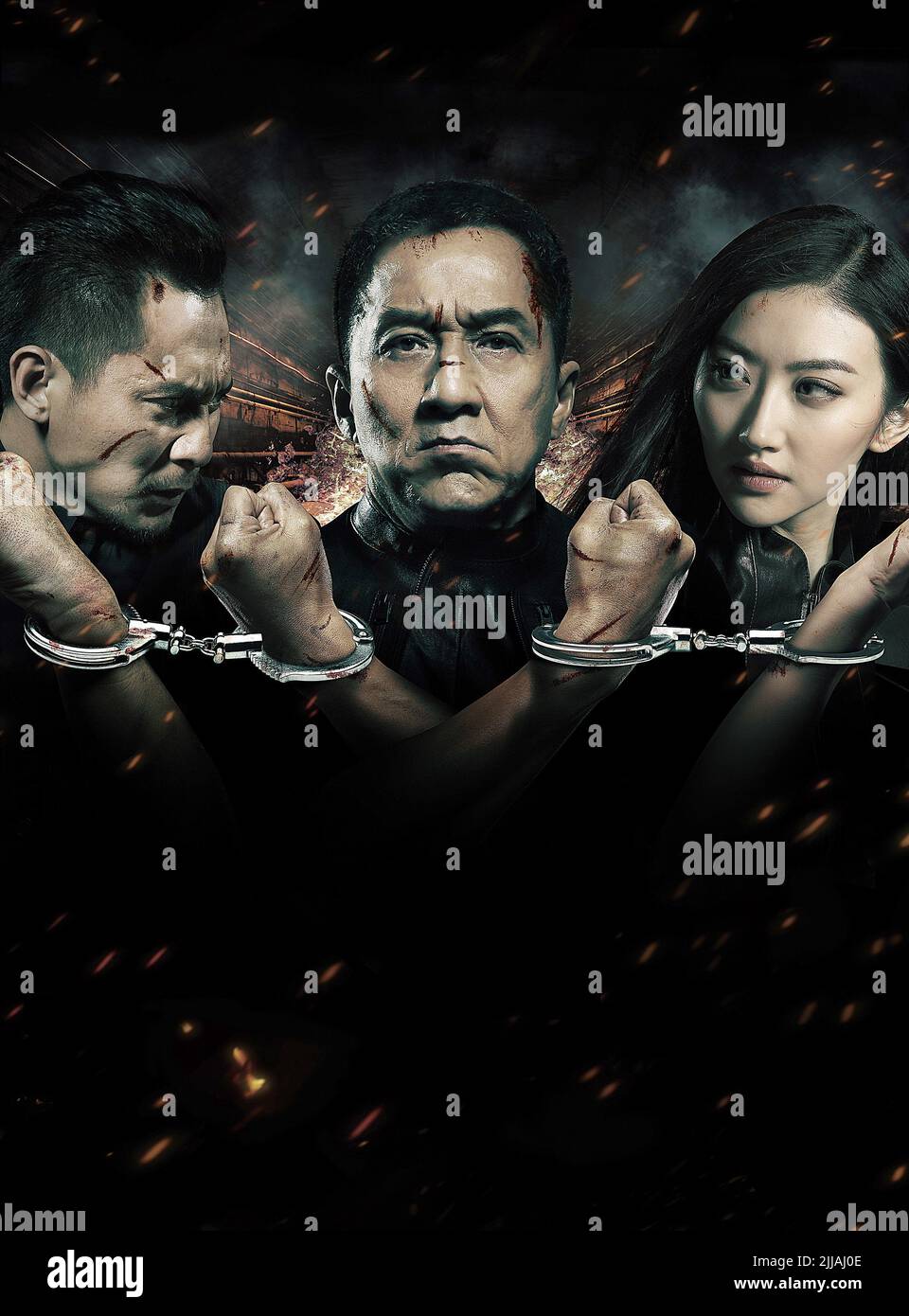 YE LIU, JACKIE CHAN, TIAN JING, POLICE STORY, 2013 Stock Photo - Alamy