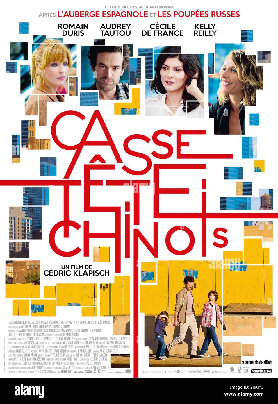 Casse-tête Chinois/Chinese Puzzle (2013)：French Blu-ray BD Movie English  Sub