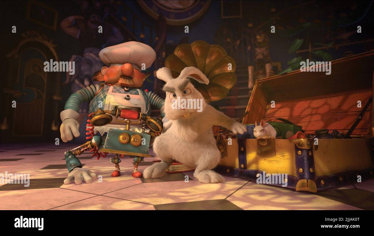 RABBIT,MOUSE, THE HOUSE OF MAGIC, 2013 Stock Photo - Alamy