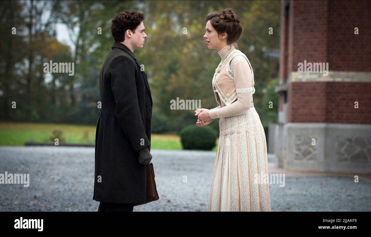 RICHARD MADDEN, REBECCA HALL, A PROMISE, 2013 Stock Photo