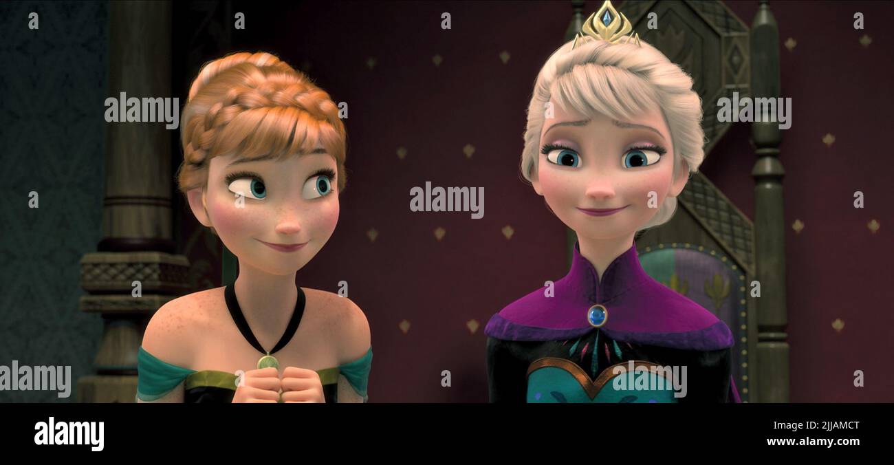 Anna and elsa hi-res stock photography and images - Alamy