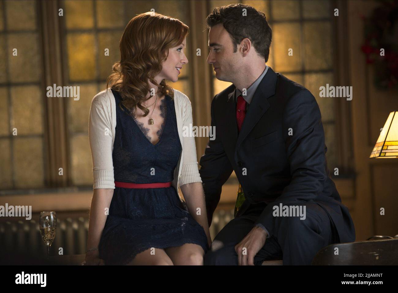 LINDY BOOTH, ROBIN DUNNE, THE TWELVE TREES OF CHRISTMAS, 2013 Stock Photo