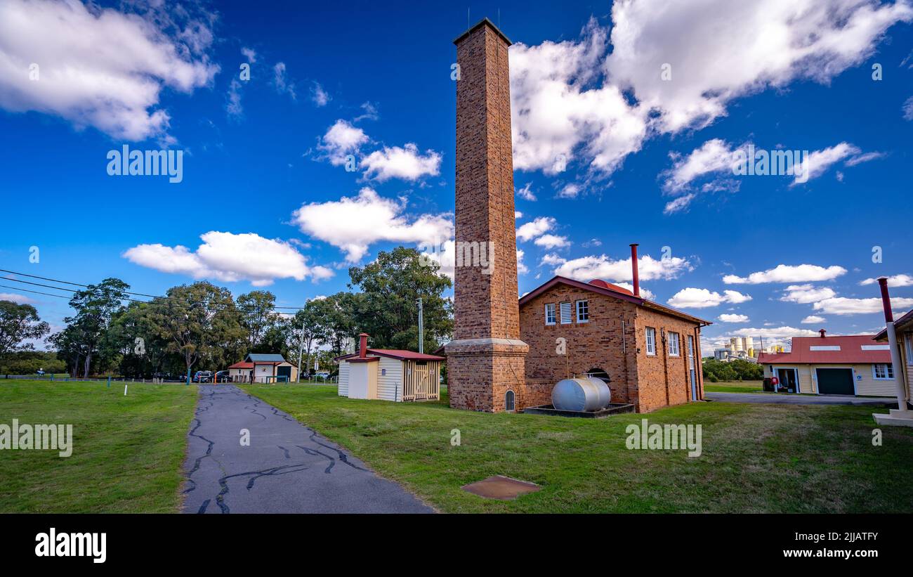 Brisbane, Australia Old military base buildings at Fort Lytton Stock