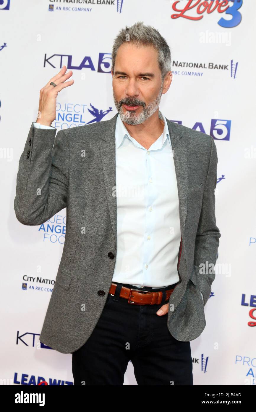 LOS ANGELES - JUL 23: Eric McCormack at the Lead with Love 3 Telethon for  Project Angel Food at KTLA Studios on July 23, 2022 in Los Angeles, CA  Stock Photo - Alamy