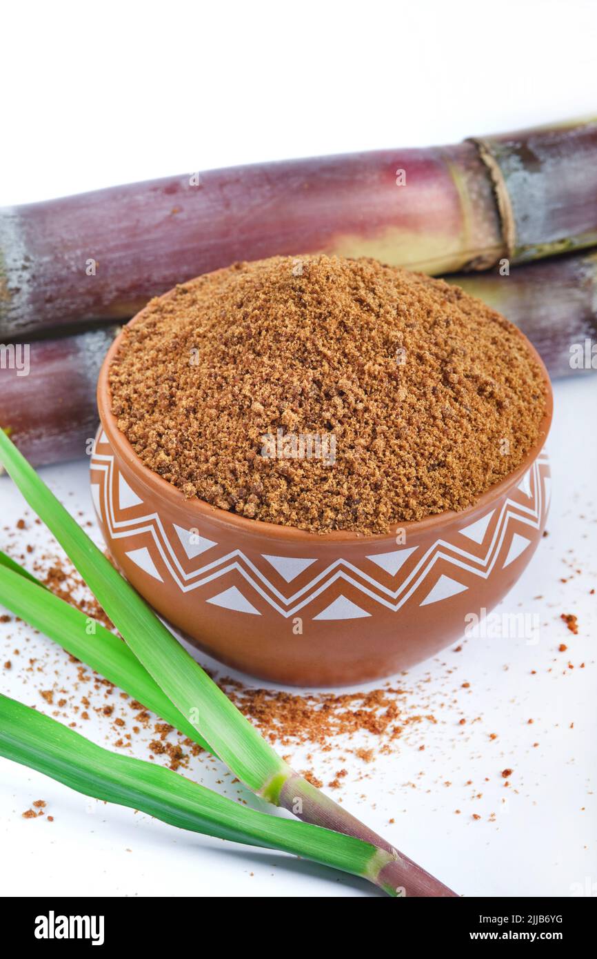 Organic Gur or Jaggery Powder, Jaggery is used as an ingredient in