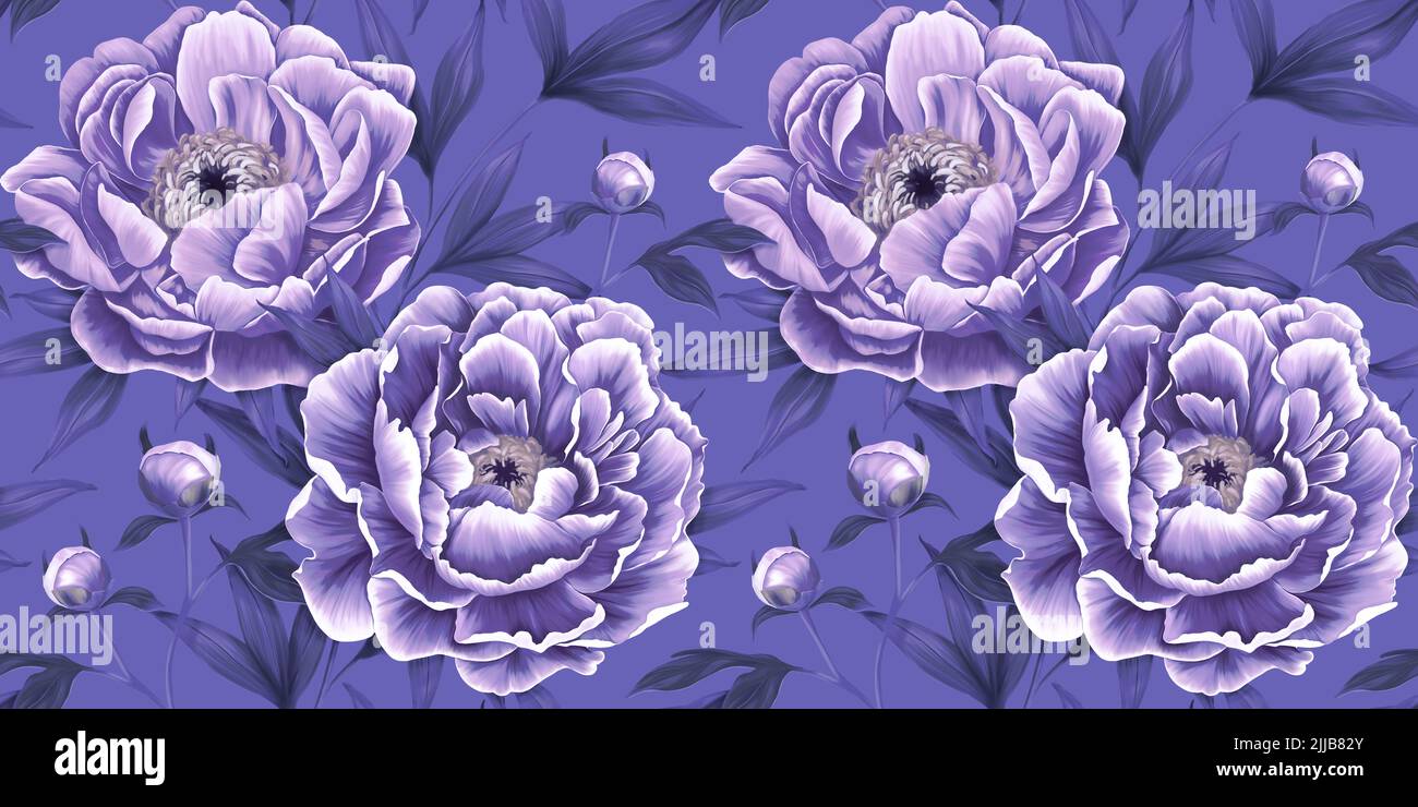 Purple flower background wallpaper hi-res stock photography and images -  Alamy