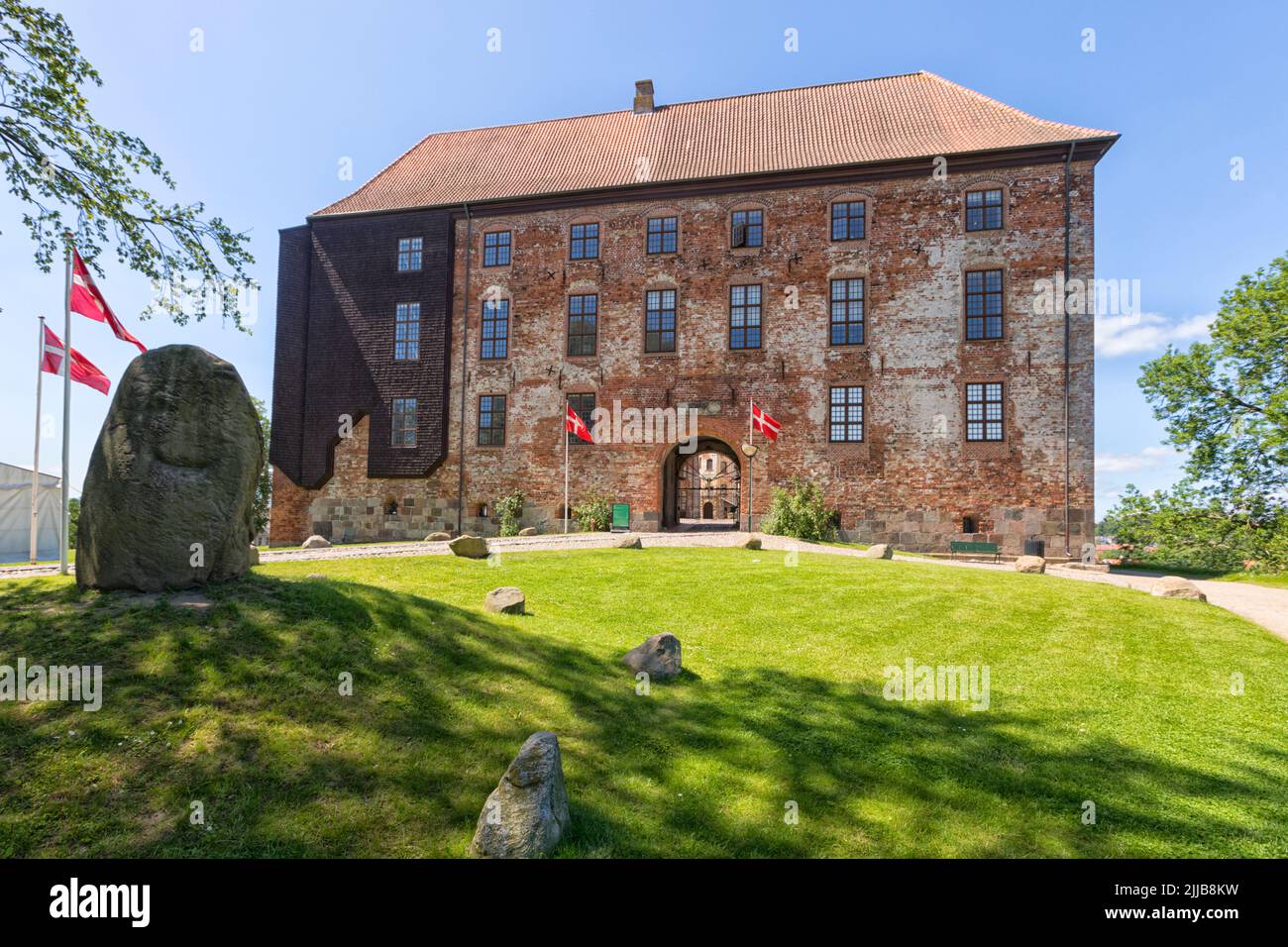 Koldinghus, medieval castle and museum at Kolding, Denmark Stock Photo