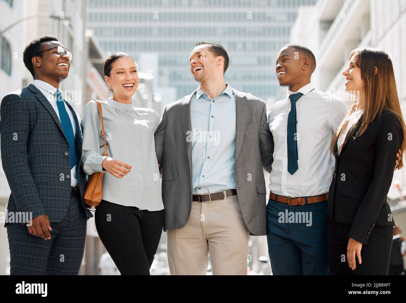 My team is my work family. a group of lawyers together Stock Photo Alamy