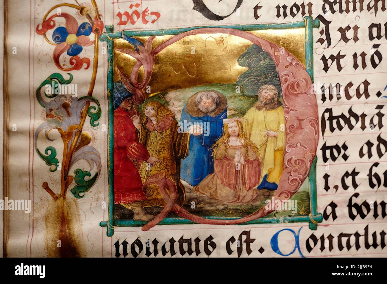 Catholic medieval manuscripts hi-res stock photography and images - Alamy