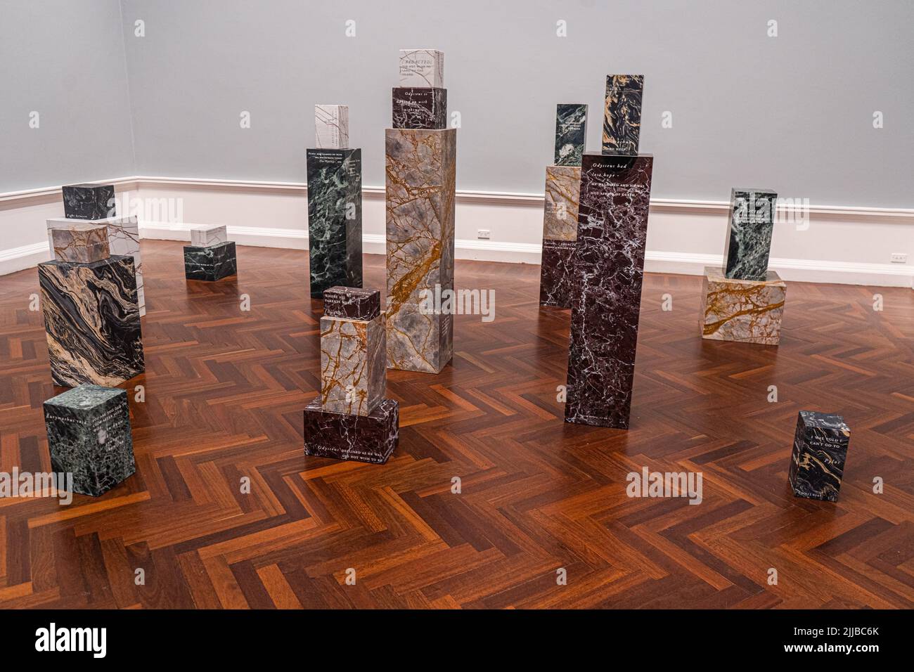 Adelaide; Australia 25 July 2022. The Wine Dark Sea by STANISLAVA PINCHUK (b Kharkiv, Ukraine