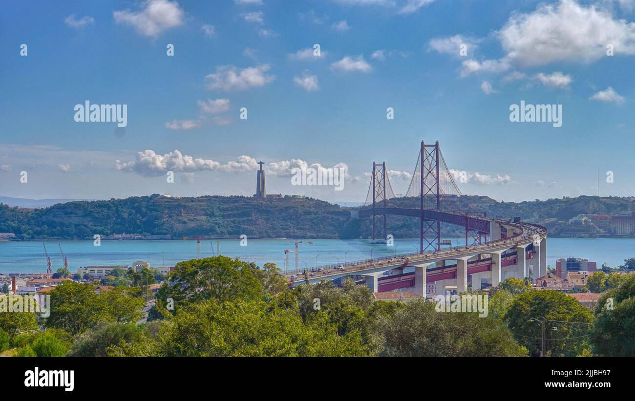 Ponte 25 de abril, lisbon, portugal Stock Photo