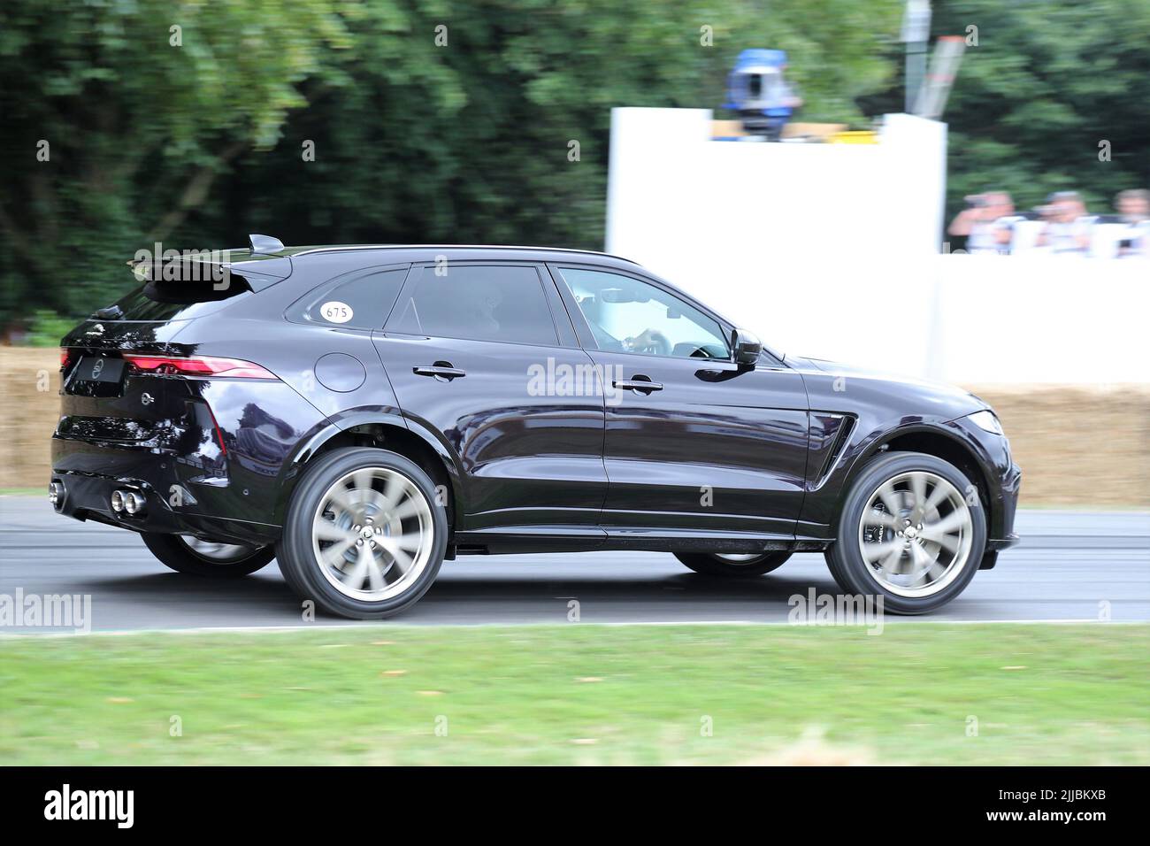 Jaguar F-Pace SVR at the Festival of Speed 2022 at Goodwood, Sussex, UK Stock Photo