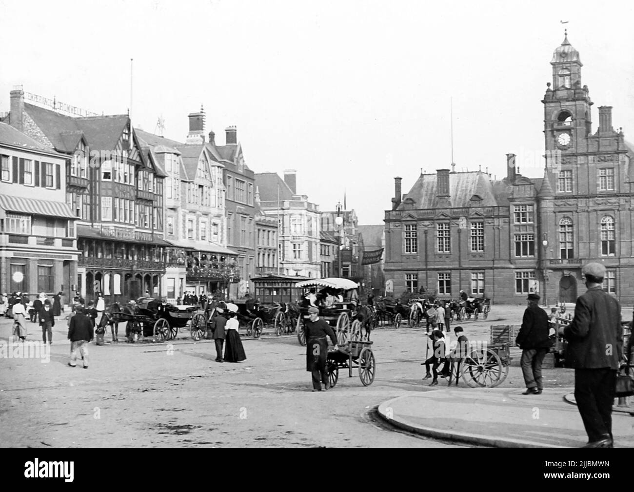 Town Hall, Great Yarmouth, early 1900s Stock Photo