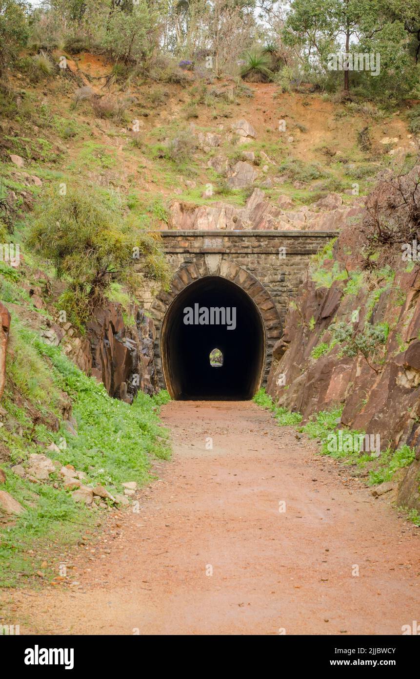 Eastern port Swan View tunnel Western Australia John Forest heritage trail Jane Brook valley