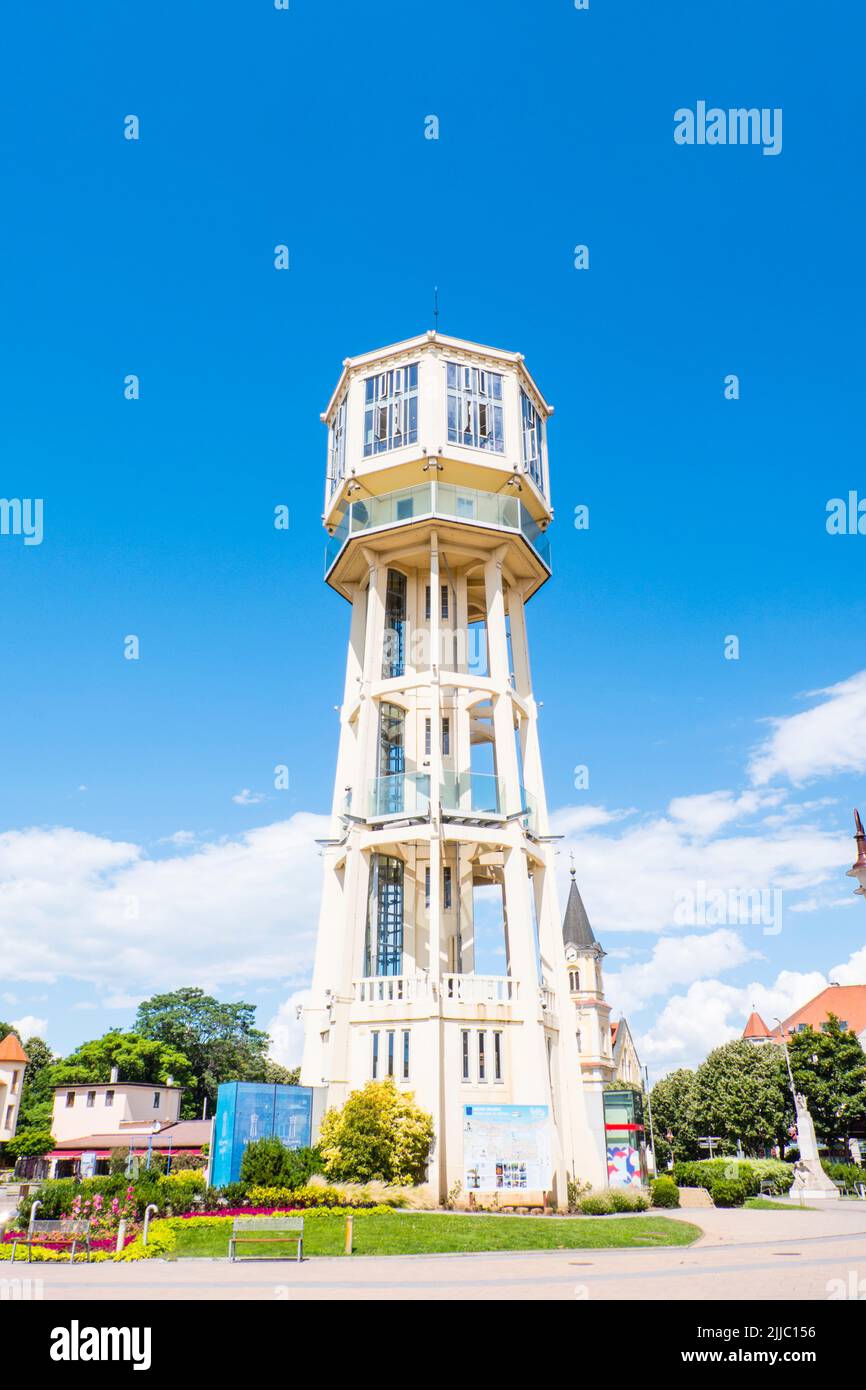 Siófoki Víztorony, water tower, Siofok, Hungary Stock Photo