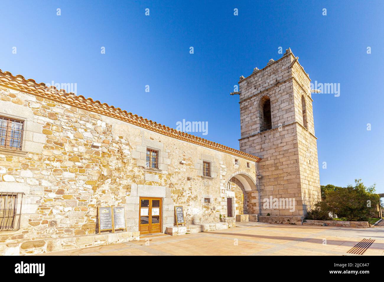 Santuari del Corredor - Corredor Church, Parc Natural El Montnegre i el Corredor, Barcelona, Spain Stock Photo