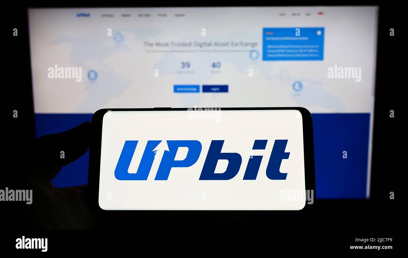 Upbit exchange hi-res stock photography and images - Alamy