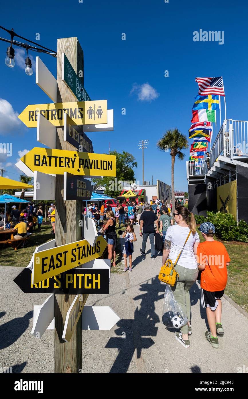 The Charleston Battery is a professional soccer team in Charleston, S.C