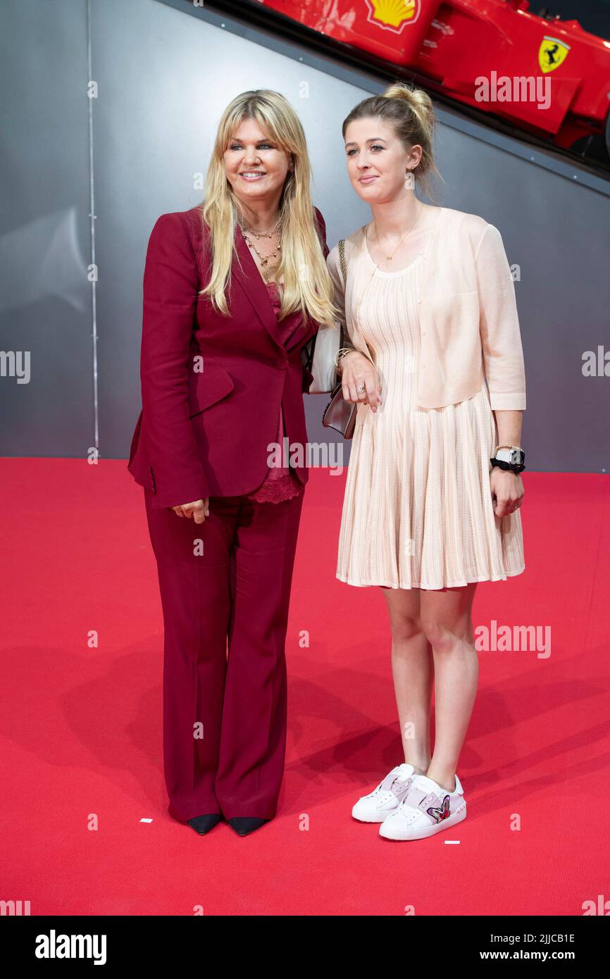 Corinna and Gina SCHUMACHER, Red Carpet, Red Carpet Show, arrival
