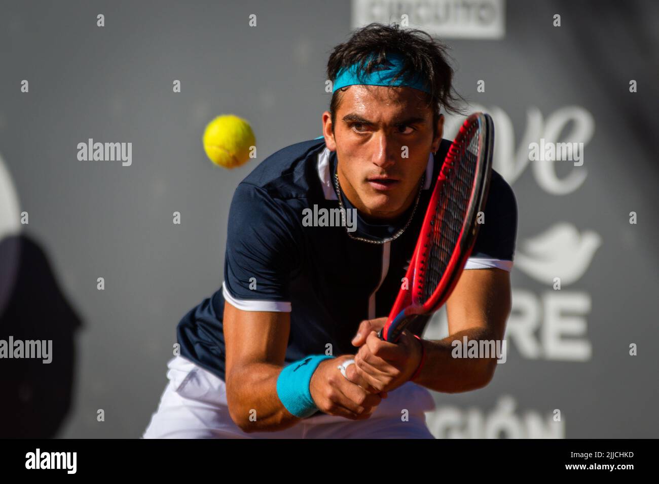 Roman Burruchaga (Argentina) ATP Challenguer Stock Photo