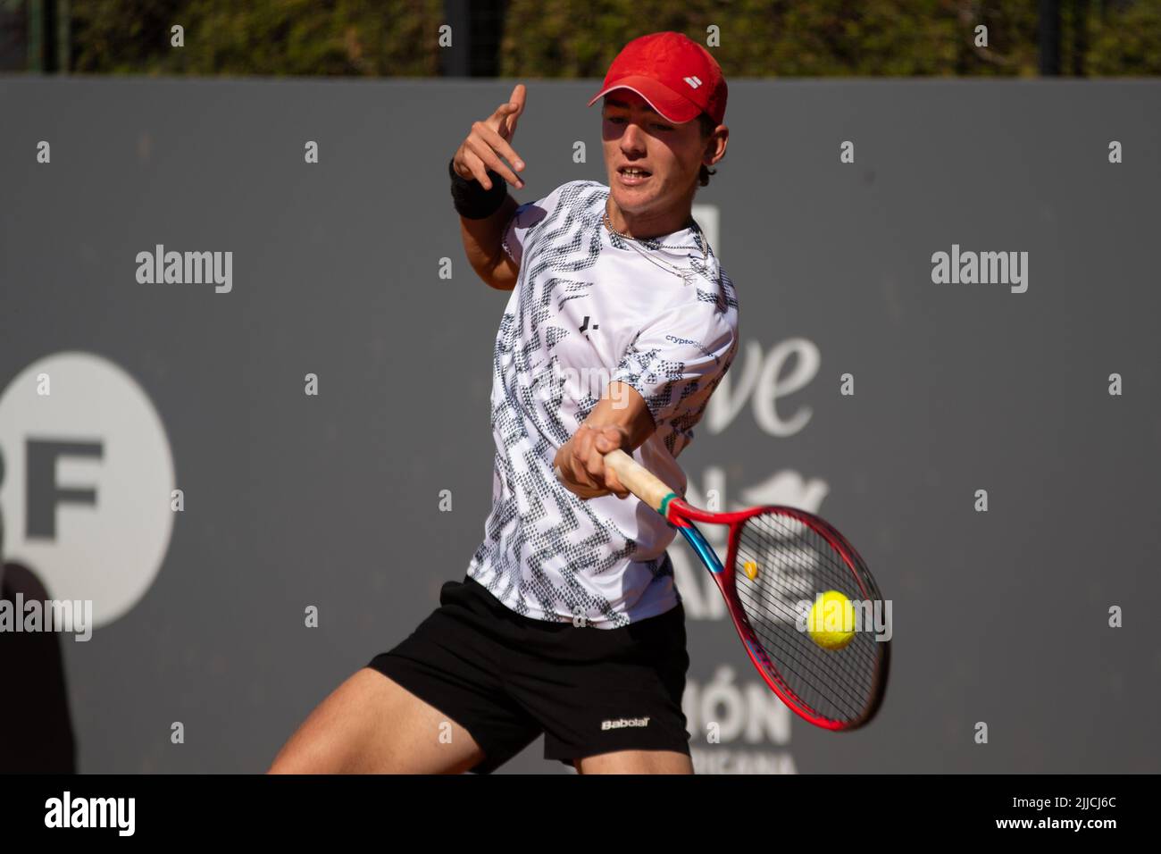 Valerio Aboian (Argentina) ATP Challenger. Stock Photo