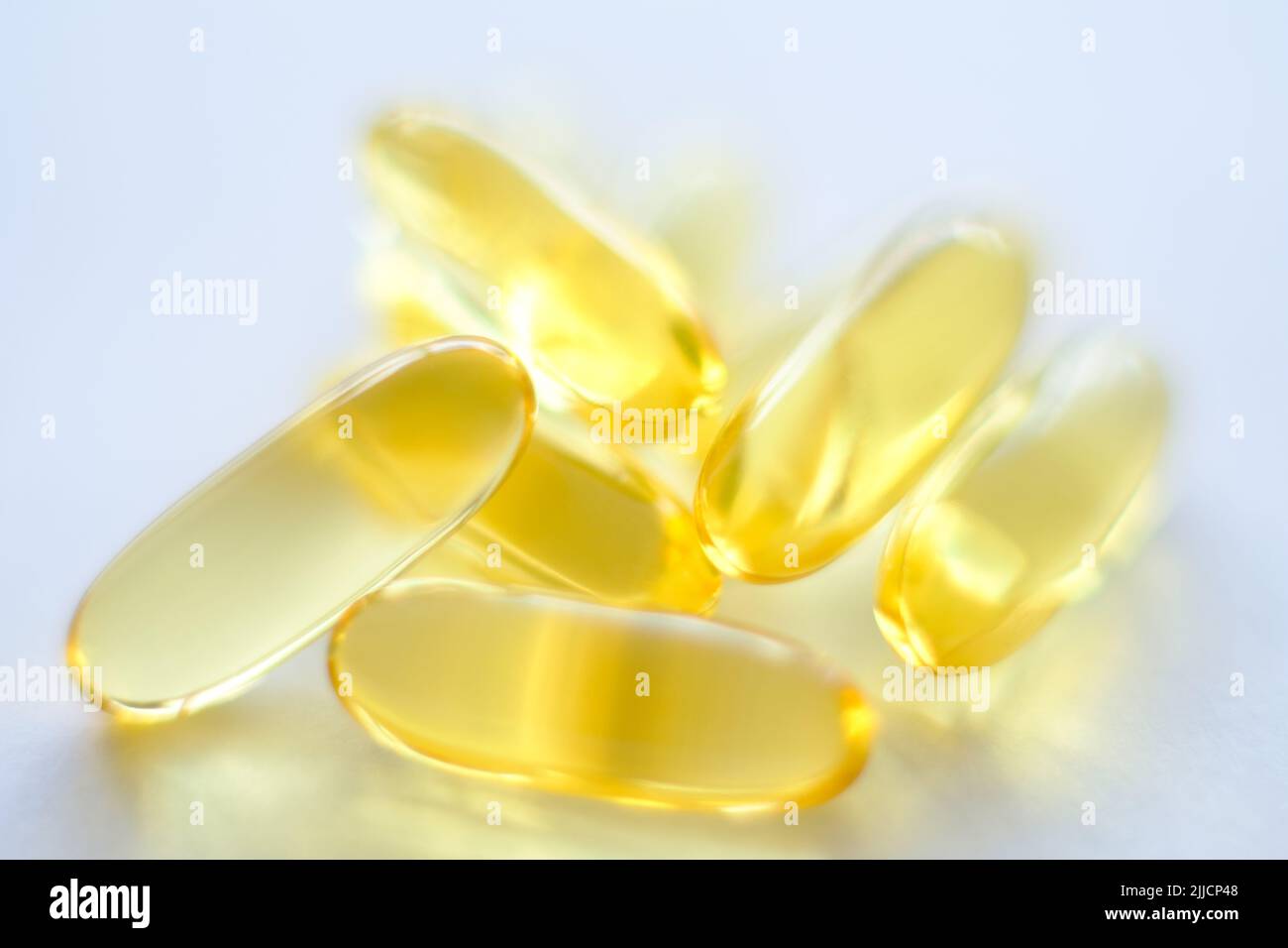 vitamin supplement capsules nutrition healthy diet Stock Photo