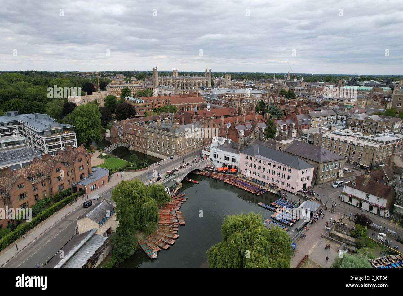 City cambridge england from air hi-res stock photography and images - Alamy