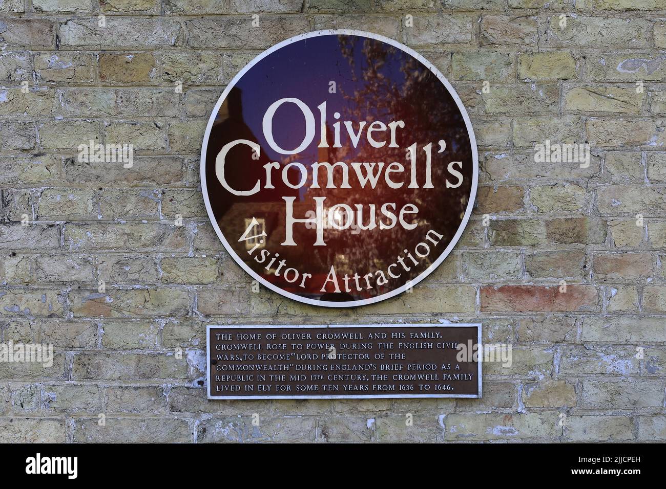 Oliver Cromwells House and the Tourist Information centre, Ely City, Cambridgeshire; England; Britain; UK Stock Photo