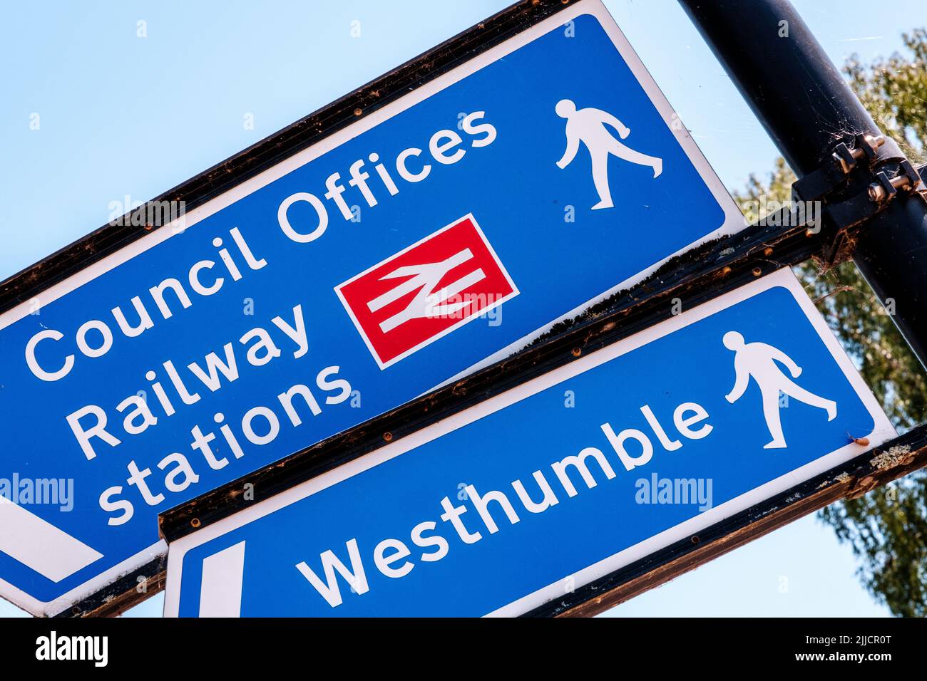 Dorking sign hi-res stock photography and images - Alamy