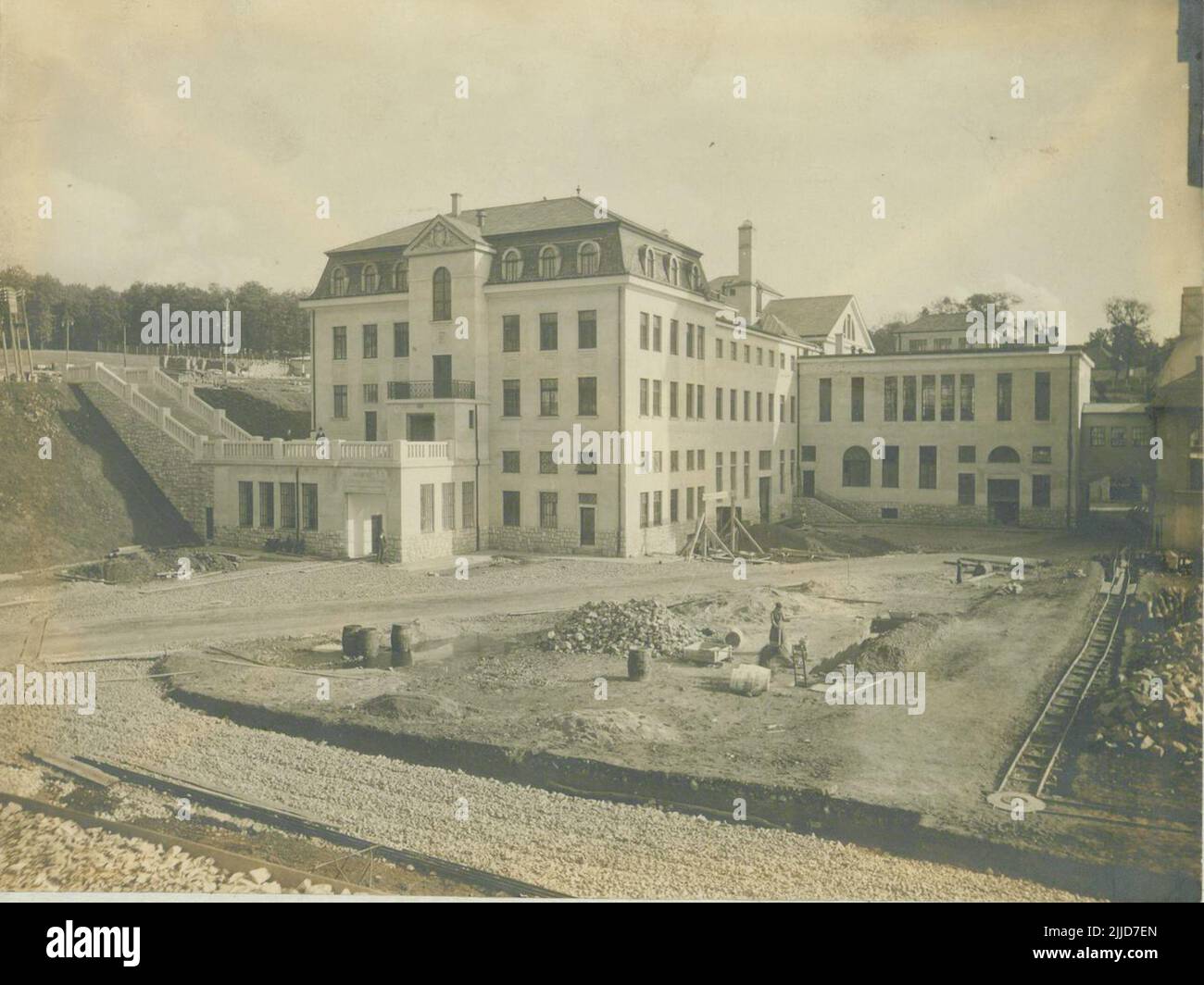 Mining house at St. Stephen's mine. Miner house in St. Stephen Mine