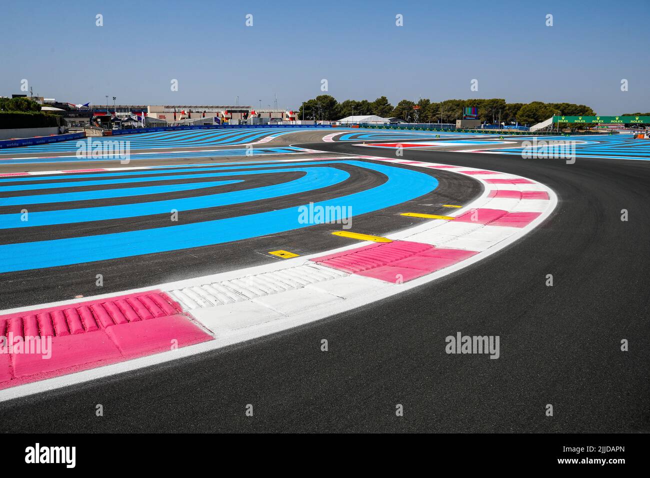 Le Castellet, France. 21st July, 2022. Track impression, F1 Grand Prix of France at Circuit Paul Ricard on July 21, 2022 in Le Castellet, France. (Photo by HIGH TWO) Credit: dpa/Alamy Live News Stock Photo