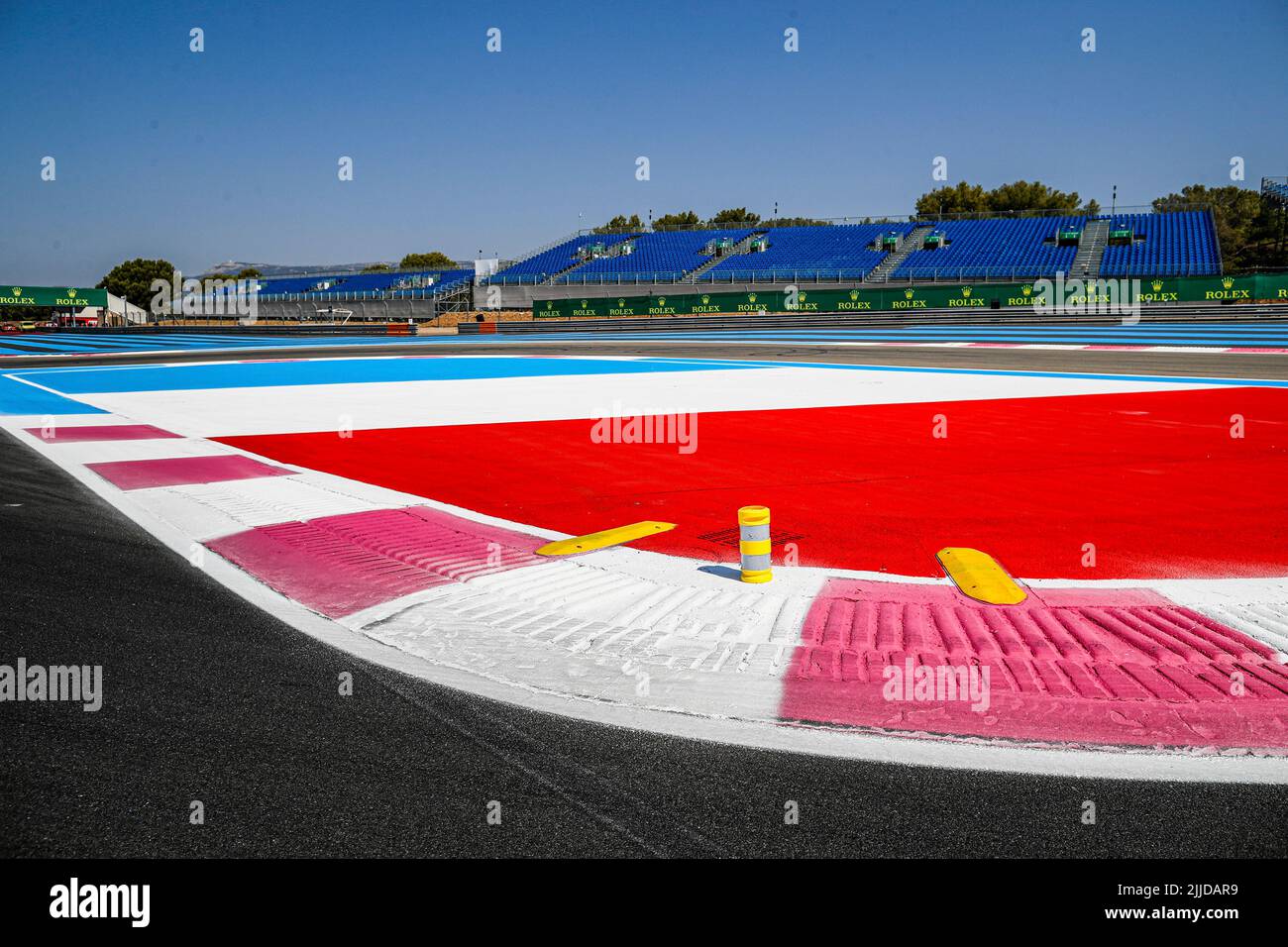 Le Castellet, France. 21st July, 2022. Track impression, F1 Grand Prix of France at Circuit Paul Ricard on July 21, 2022 in Le Castellet, France. (Photo by HIGH TWO) Credit: dpa/Alamy Live News Stock Photo