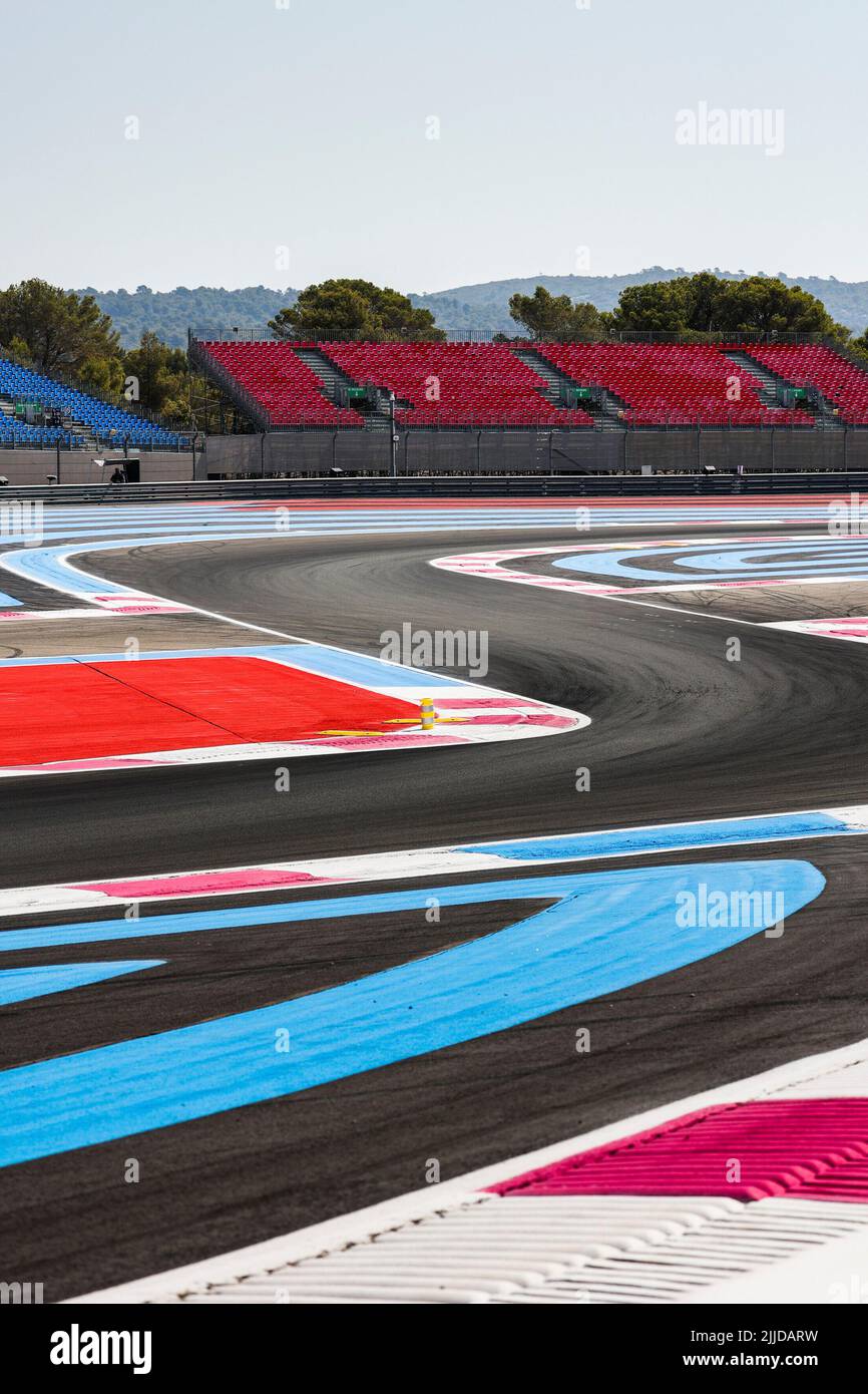 Le Castellet, France. 21st July, 2022. Track impression, F1 Grand Prix of France at Circuit Paul Ricard on July 21, 2022 in Le Castellet, France. (Photo by HIGH TWO) Credit: dpa/Alamy Live News Stock Photo