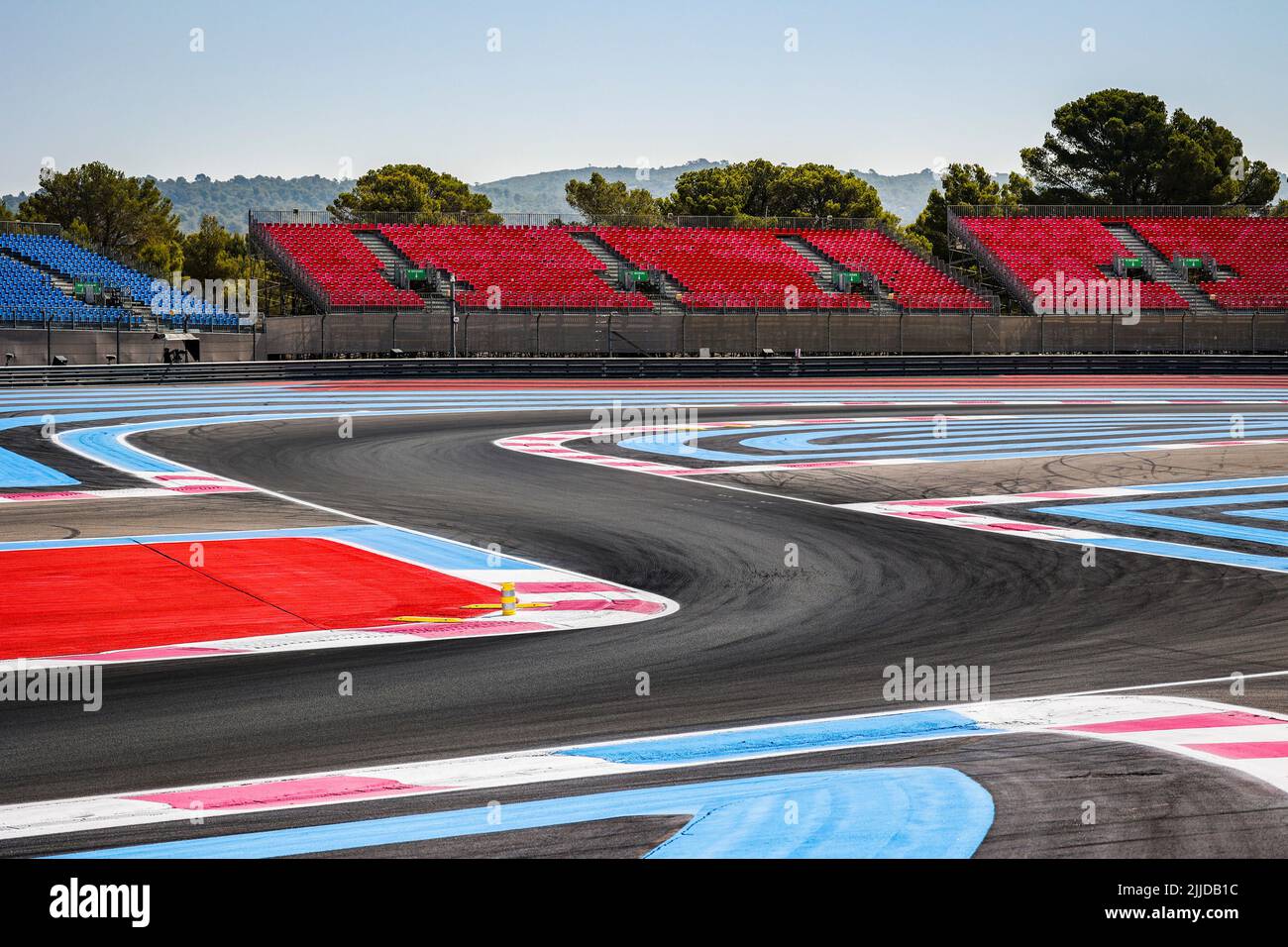 Le Castellet, France. 21st July, 2022. Track impression, F1 Grand Prix of France at Circuit Paul Ricard on July 21, 2022 in Le Castellet, France. (Photo by HIGH TWO) Credit: dpa/Alamy Live News Stock Photo