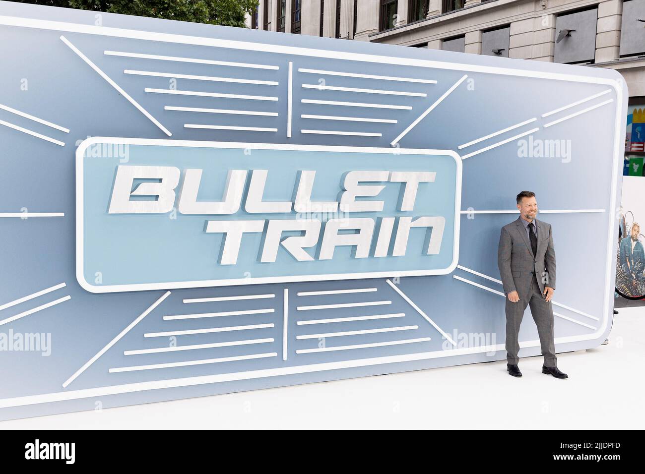 London, UK. David Leitch at the Bullet Train Premiere. Leicester Square ...