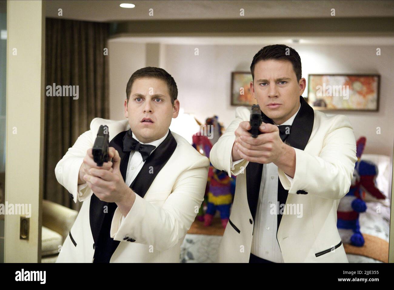 JONAH HILL, CHANNING TATUM, 21 JUMP STREET, 2012 Stock Photo - Alamy