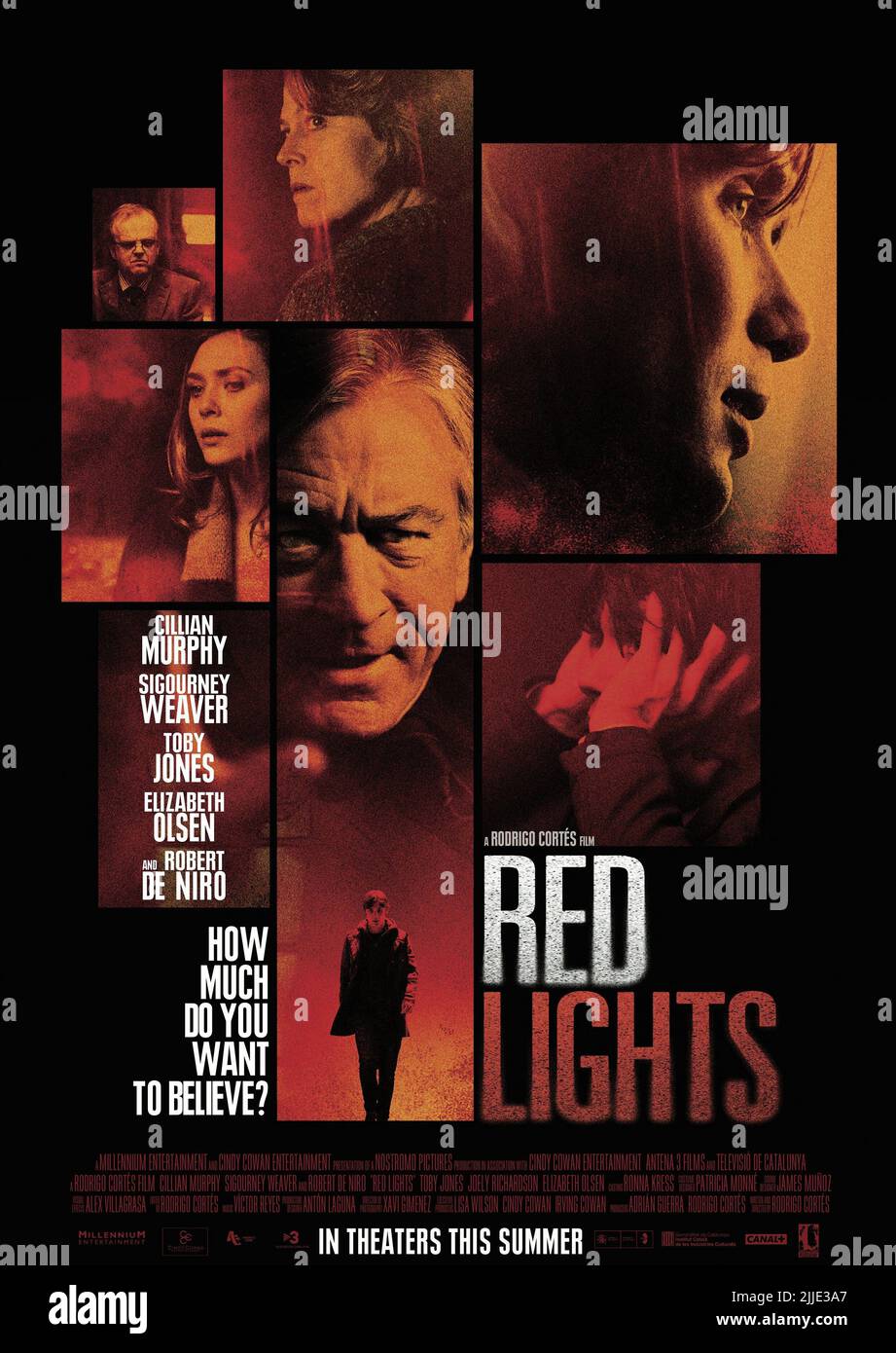 MOVIE POSTER, RED LIGHTS, 2012 Stock Photo Alamy