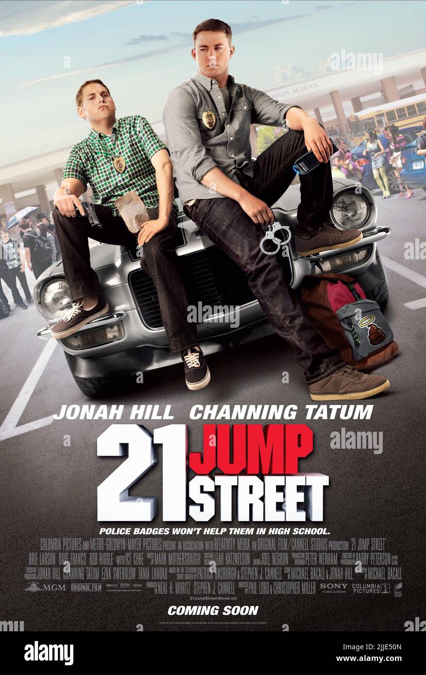 JONAH HILL CHANNING TATUM 21 JUMP STREET 2012 Stock Photo Alamy JONAH HILL CHANNING TATUM 21 JUMP STREET 2012 Stock Photo Alamy