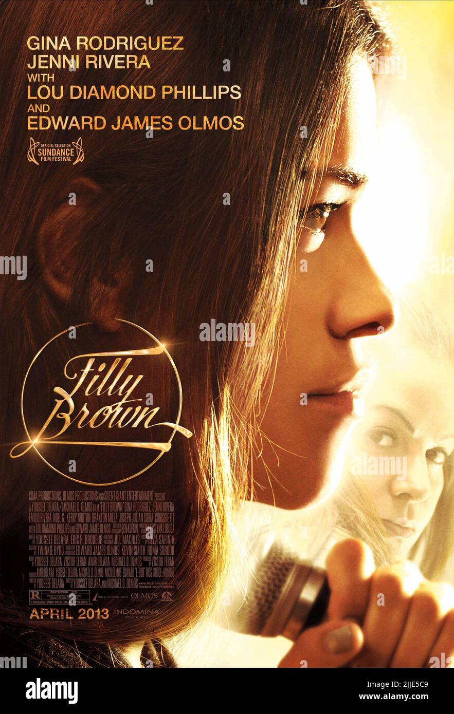 GINA RODRIGUEZ POSTER, FILLY BROWN, 2012 Stock Photo Alamy