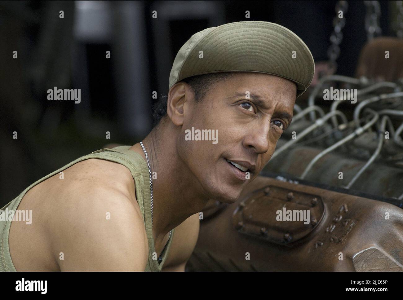 ANDRE ROYO, RED TAILS, 2012 Stock Photo